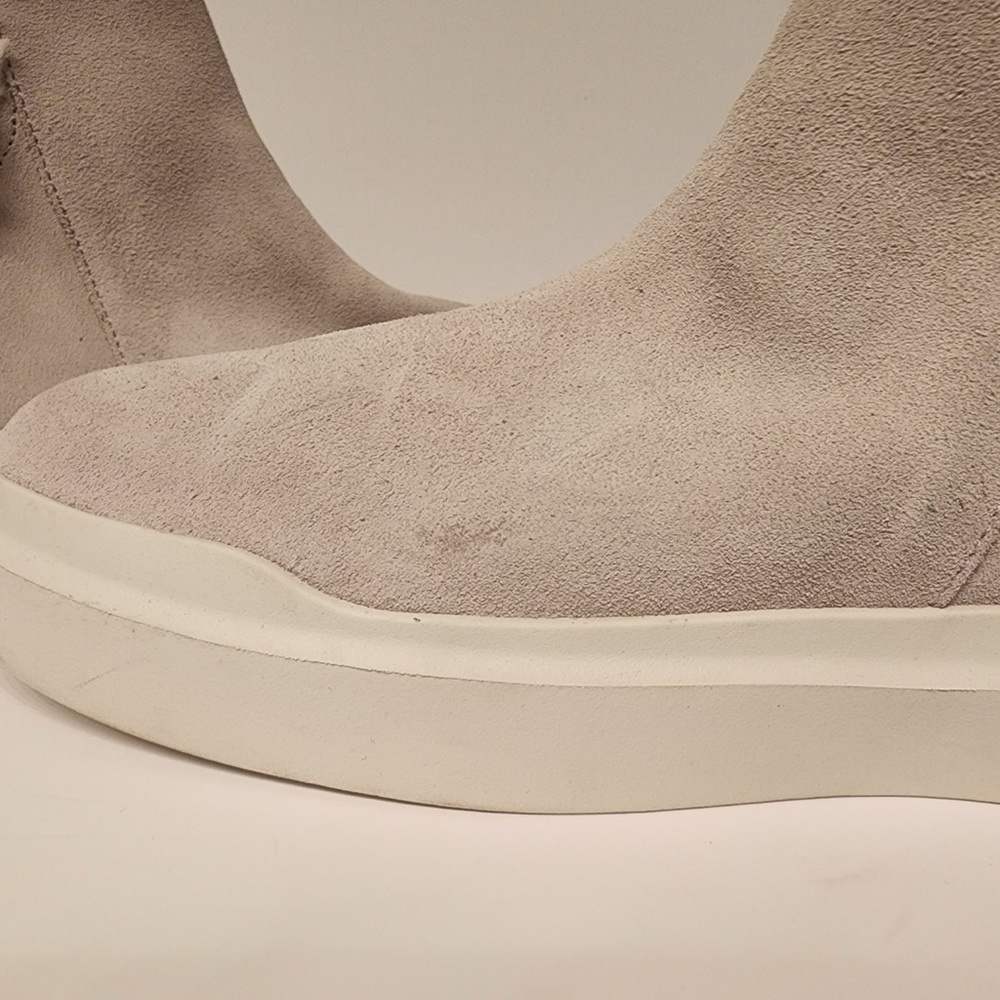 Cole Haan Grandpro Rally Round Toe Zippered Snow Suede Booties Women's Grey 10 - Picture 12 of 14
